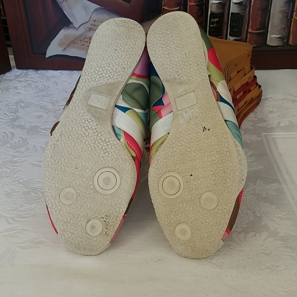 Coach Multicolored Size 8.5 Sneakers - Picture 6 of 6